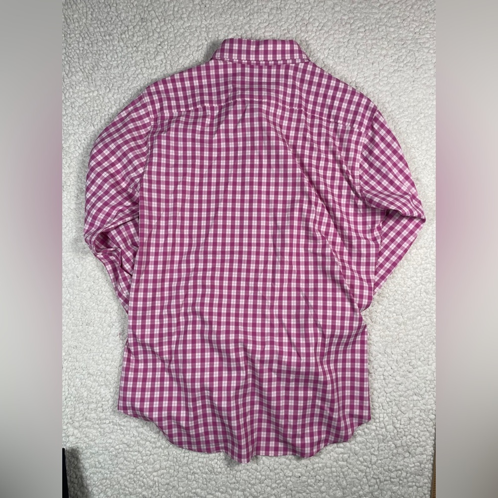 Bonobos Slim Fit Performance Button Up Shirt Pink… - image 2